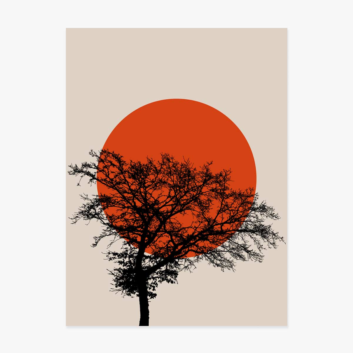 Affiche « Abstract Sun »