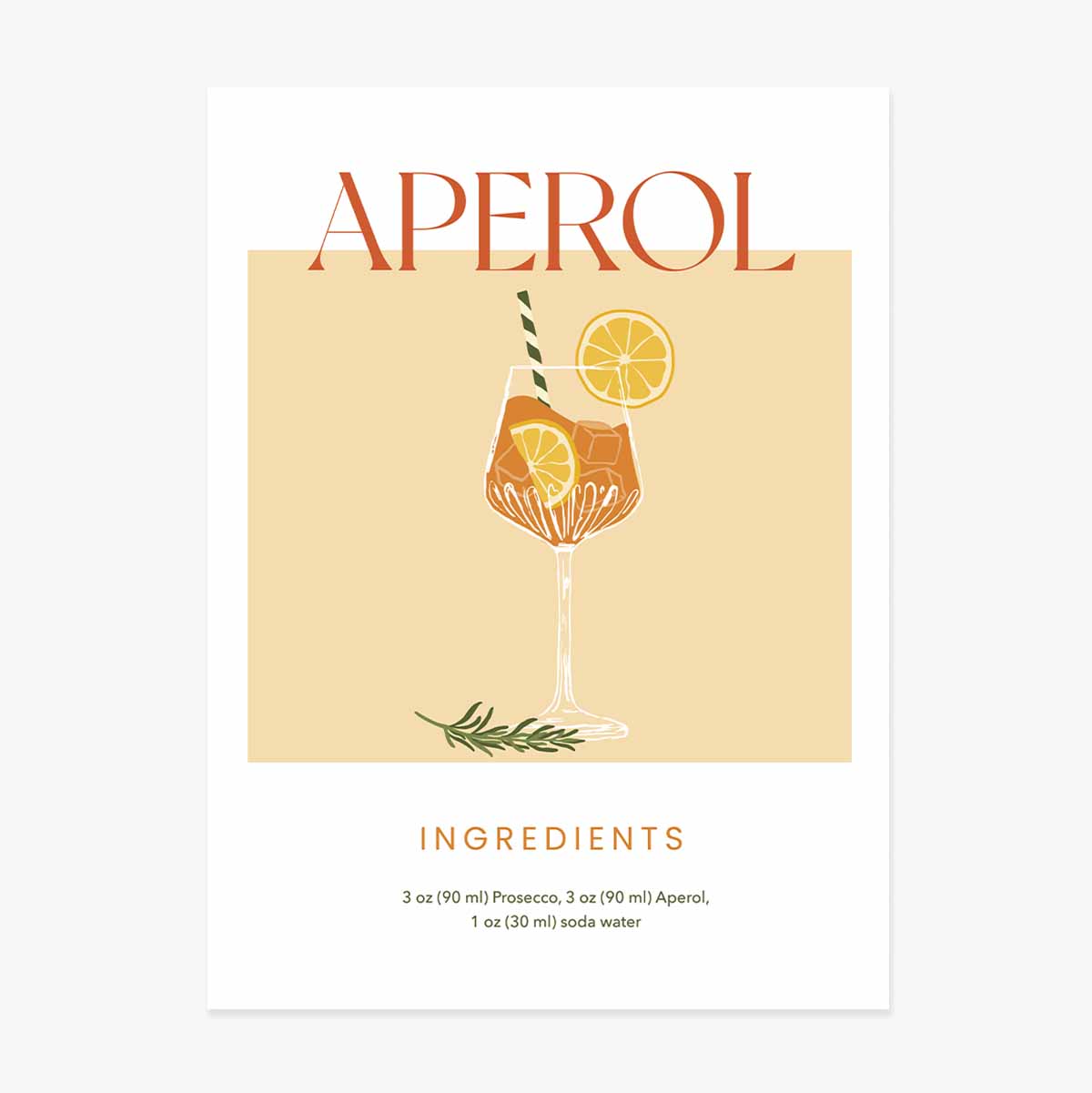 Affiche Aperol
