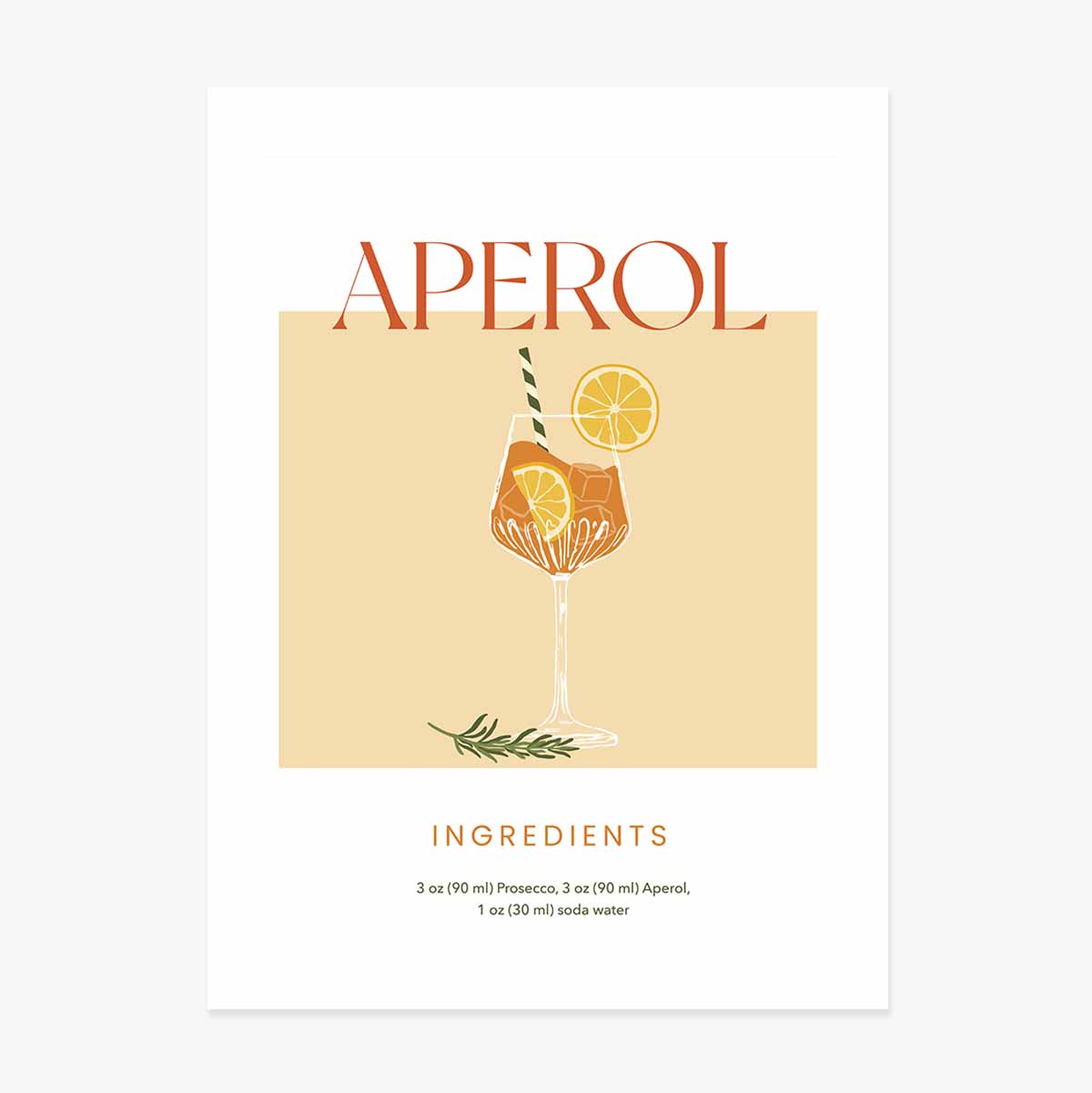 Affiche Aperol