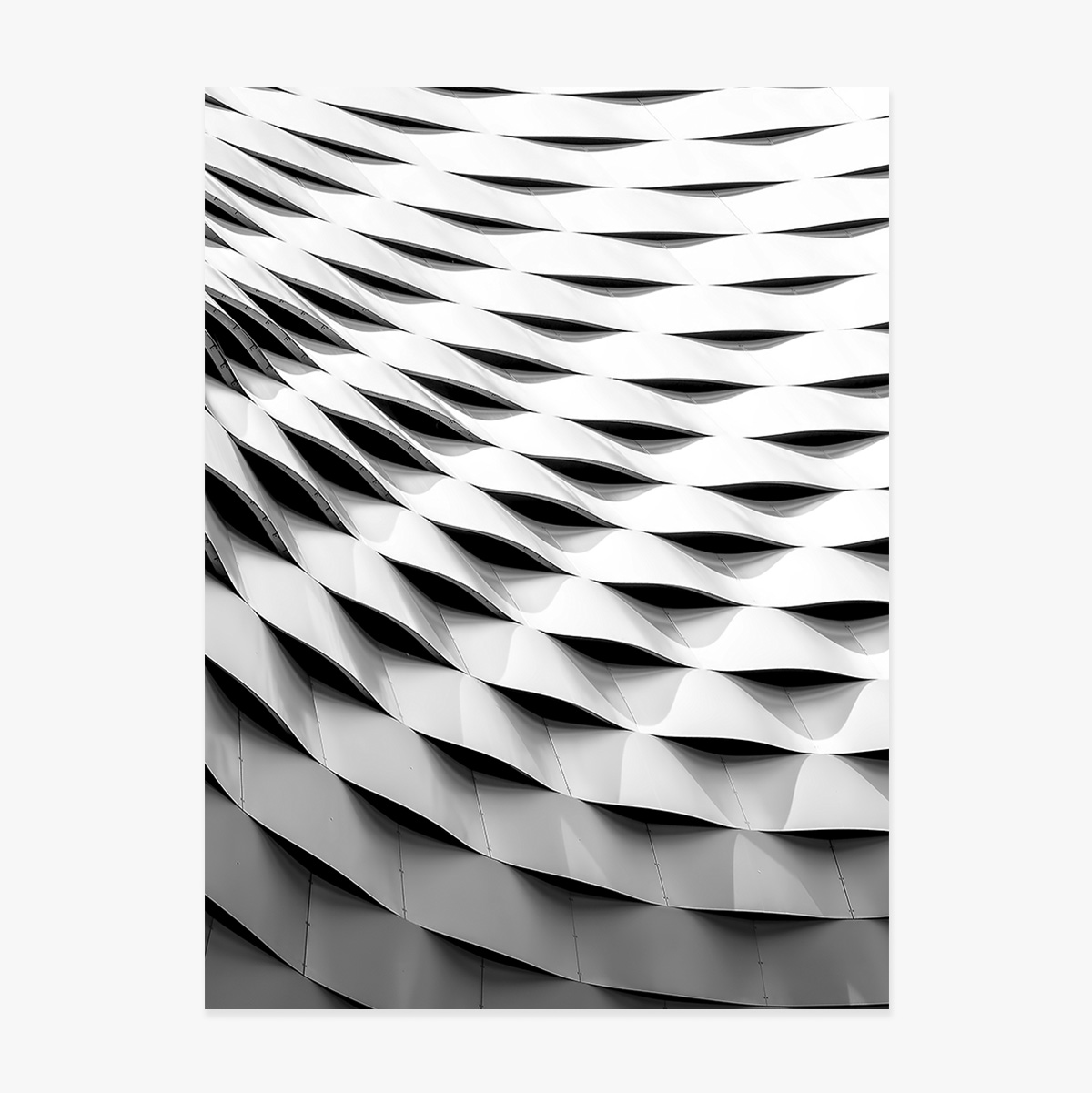 Affiche « Architecture abstraite »