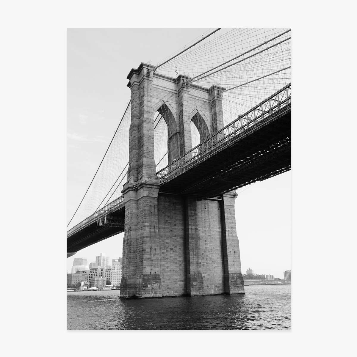 Affiche du pont de Brooklyn
