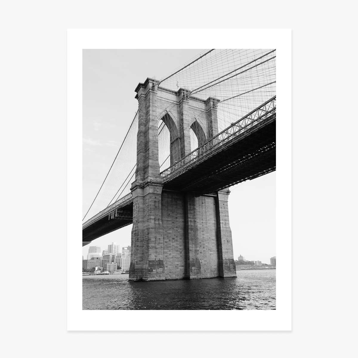 Affiche du pont de Brooklyn