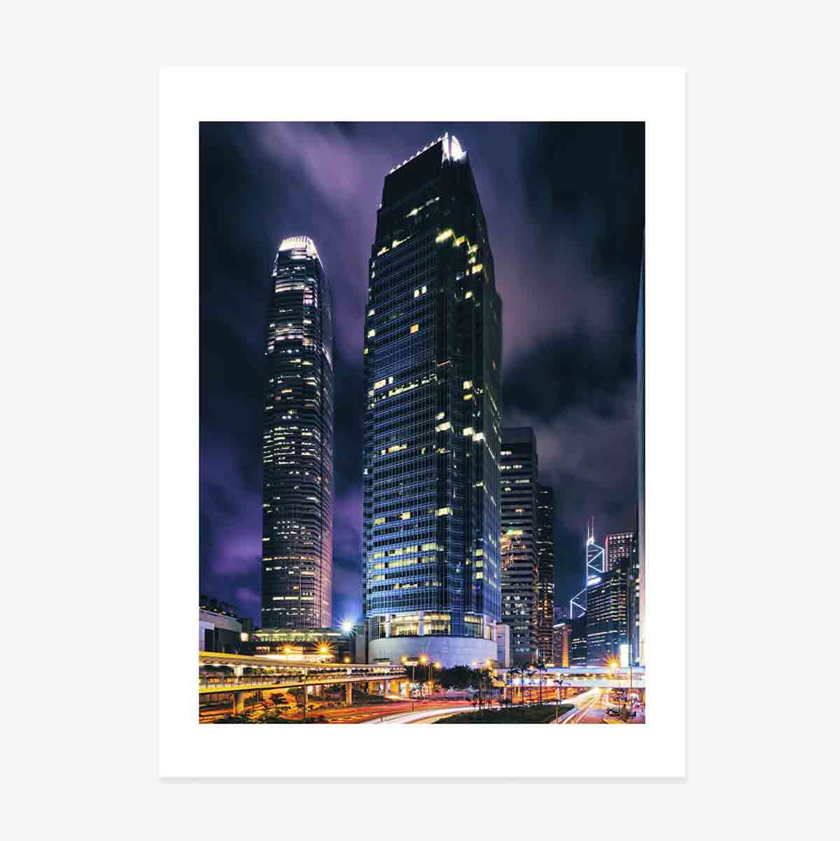 Affiche « City lights »