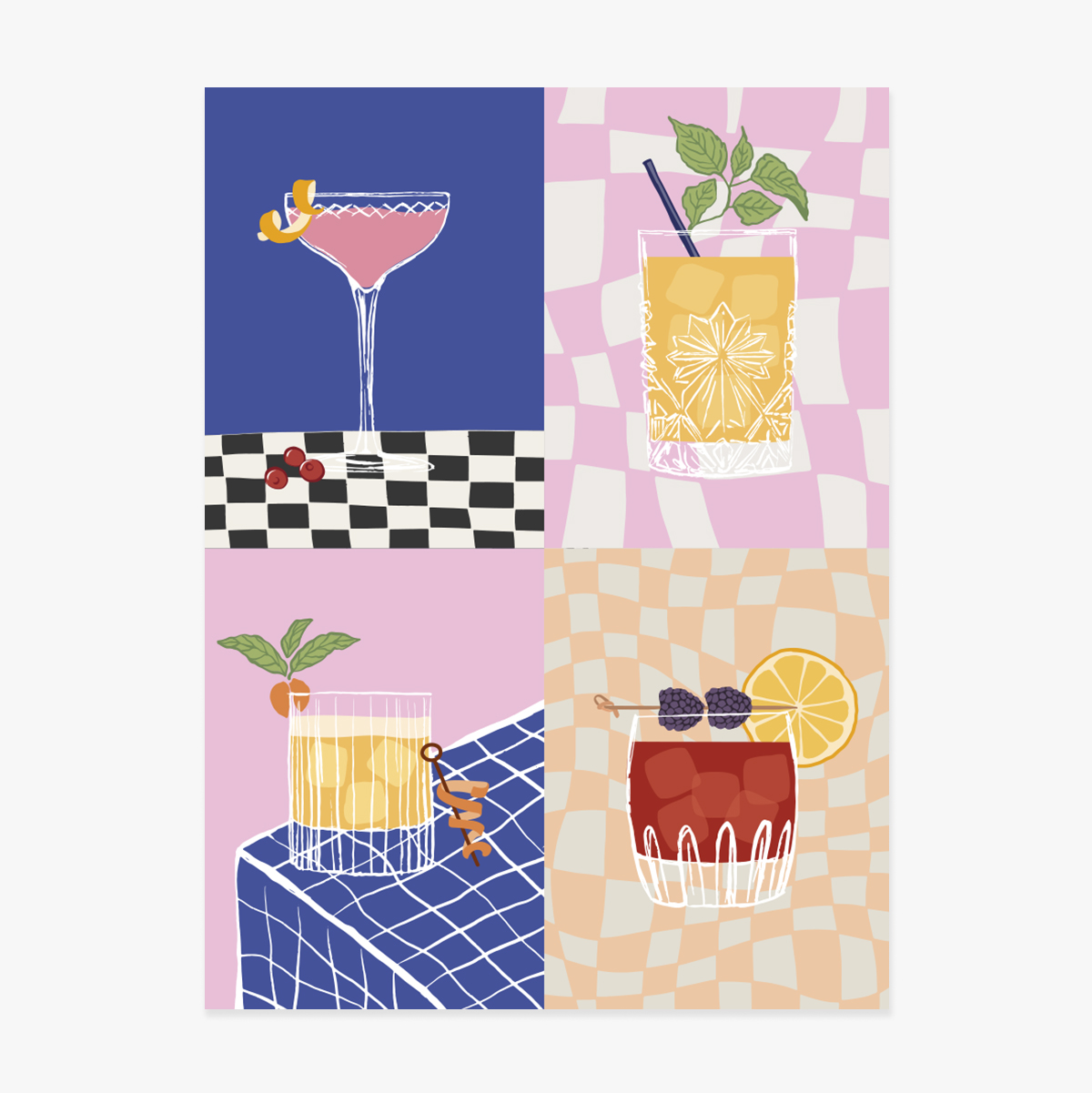 Affiche « Drinks »