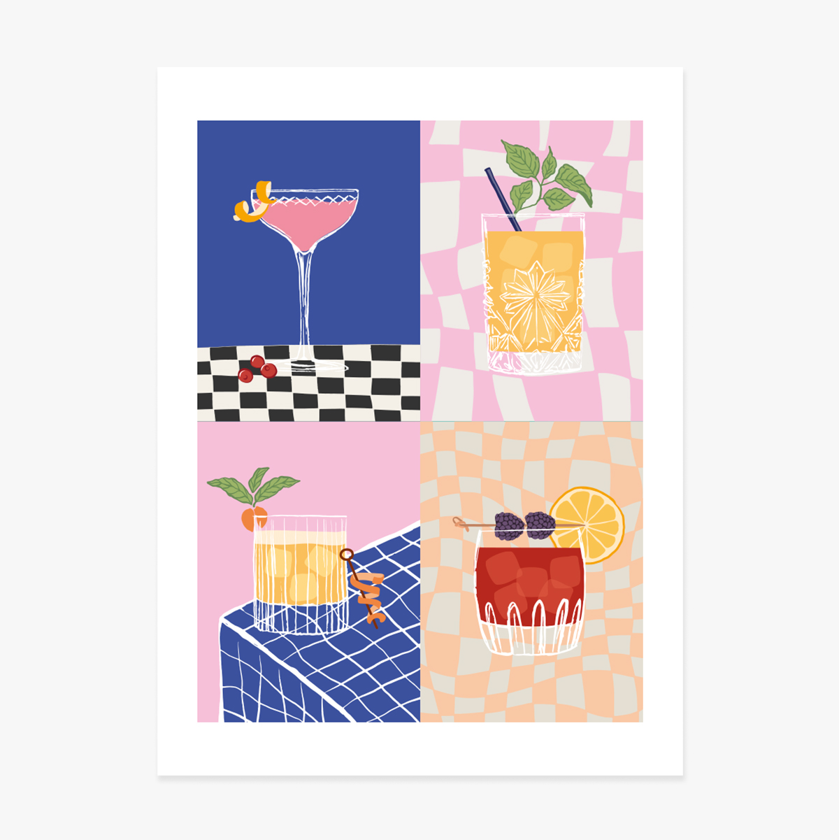Affiche « Drinks »