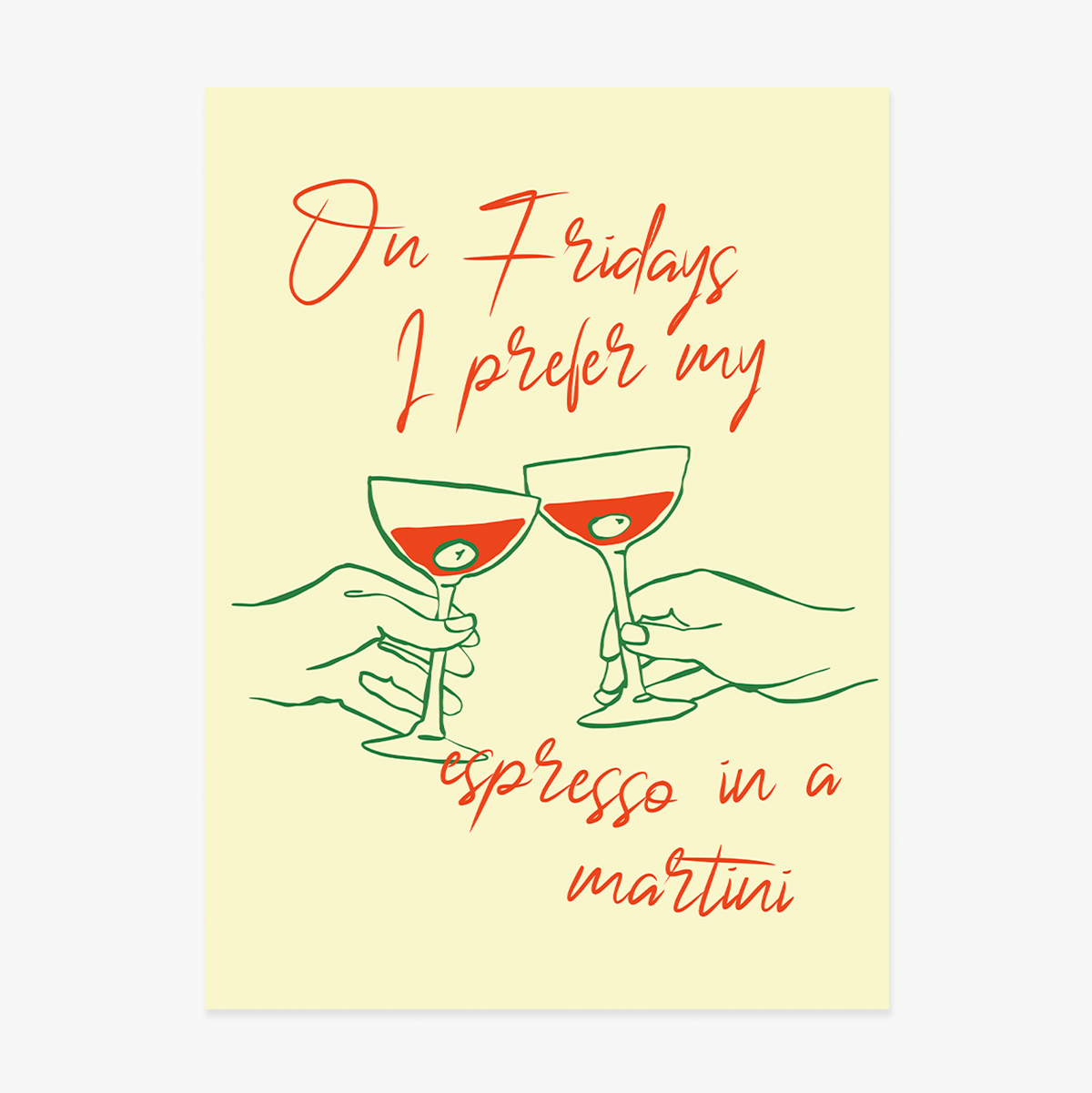 Affiche « Espresso Martini »