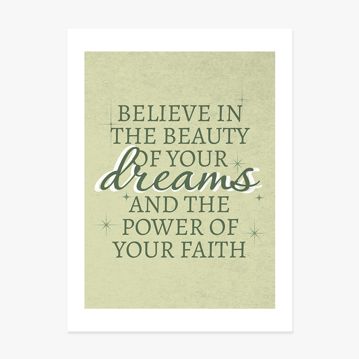 Affiche « Faith »