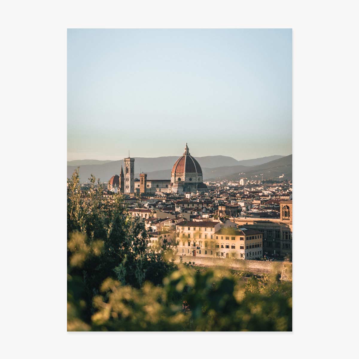 Affiche de Florence, Italie
