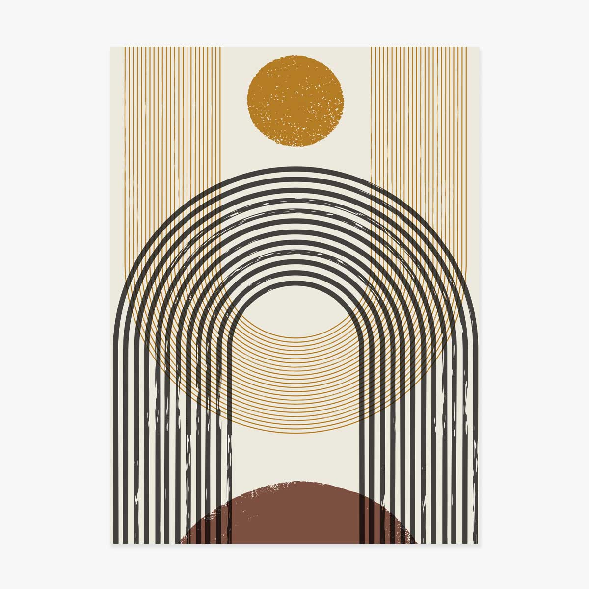 Affiche « Formes géométriques »