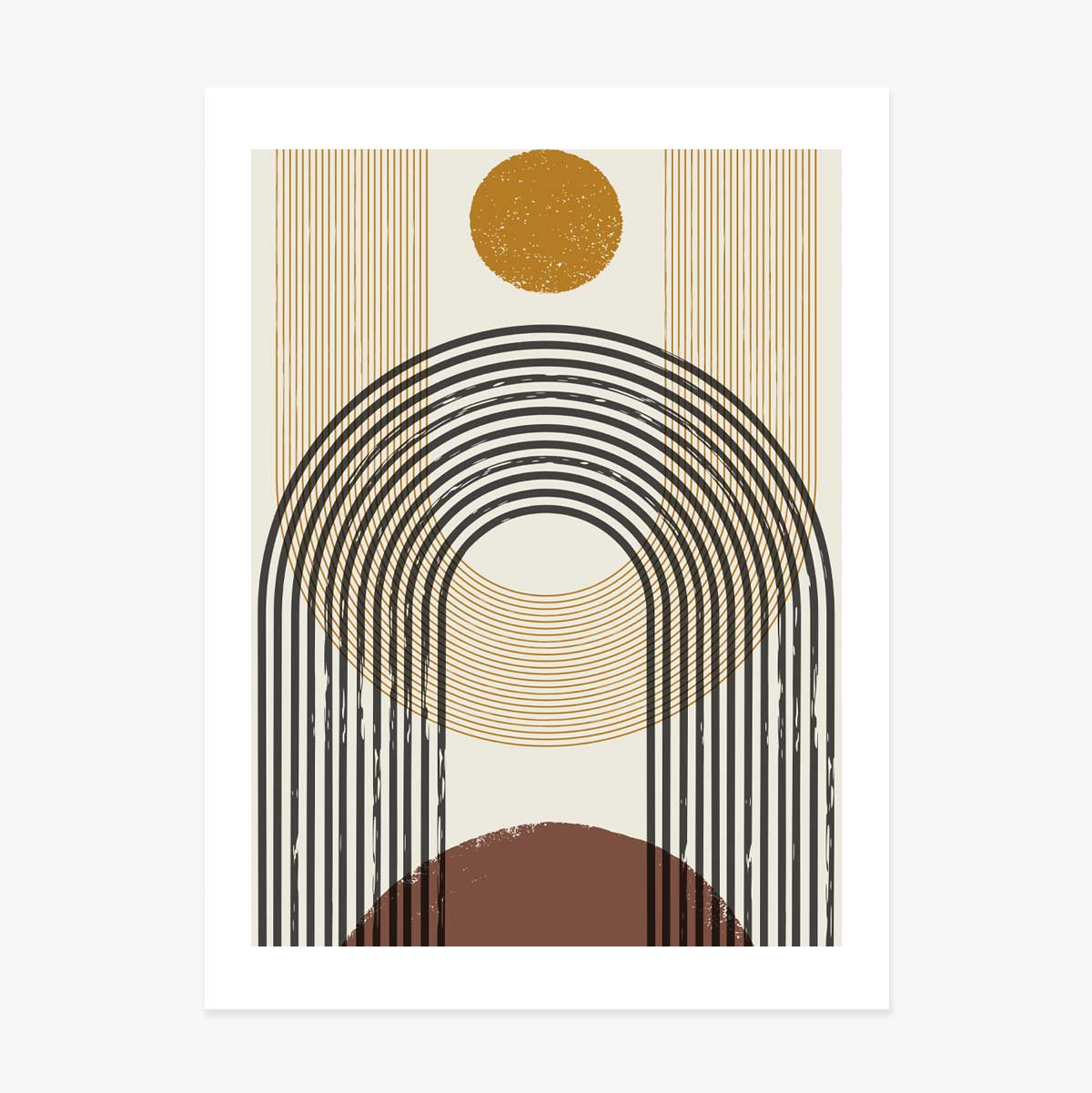 Affiche « Formes géométriques »