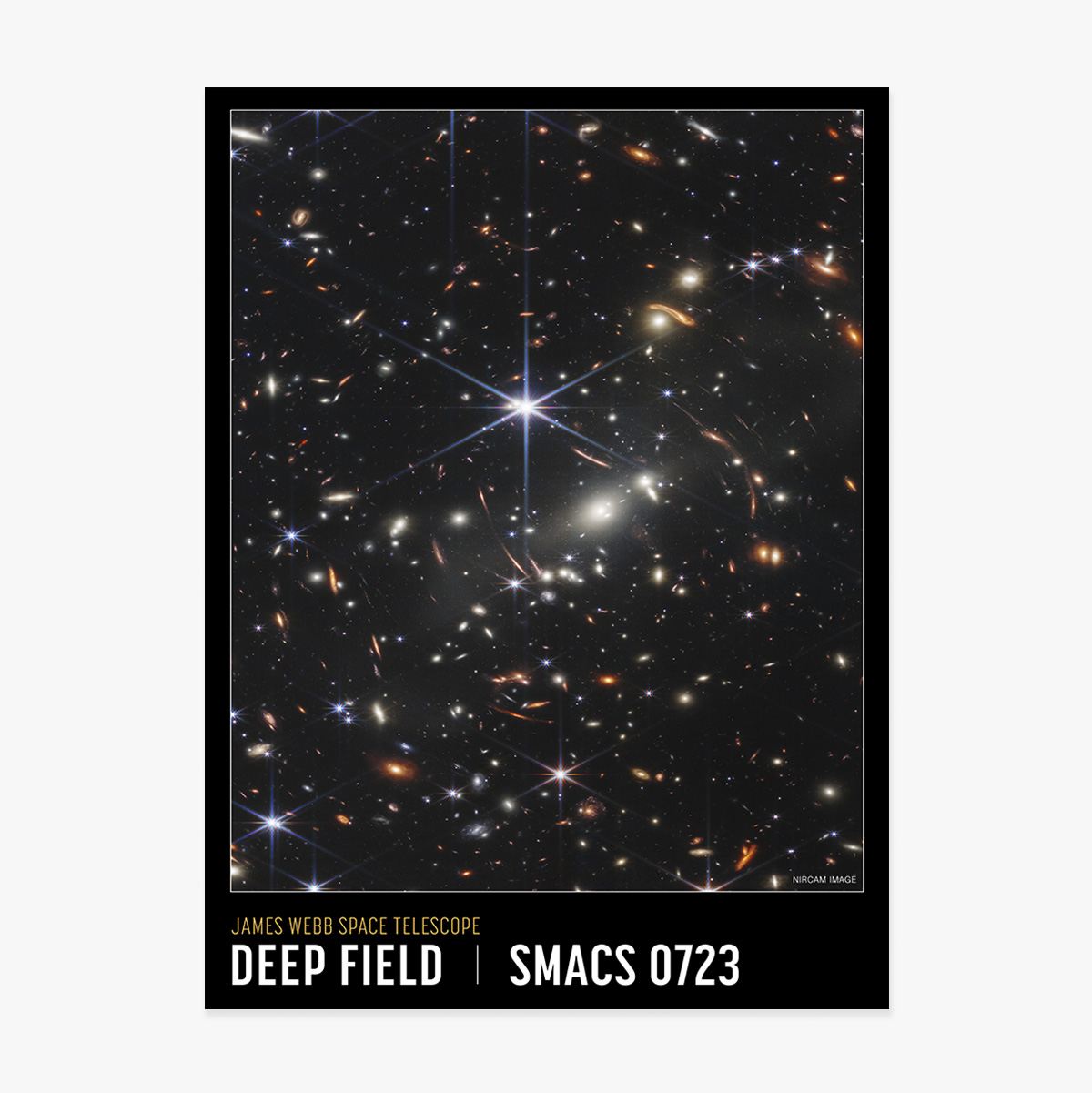 Affiche « Galaxies lointaines »