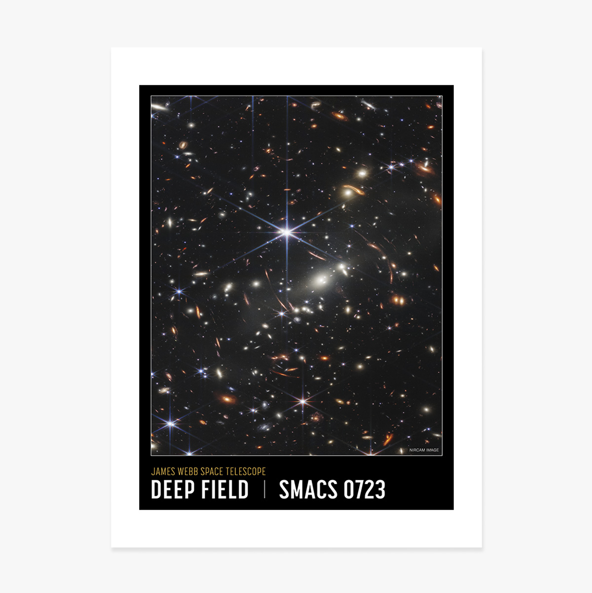 Affiche « Galaxies lointaines »