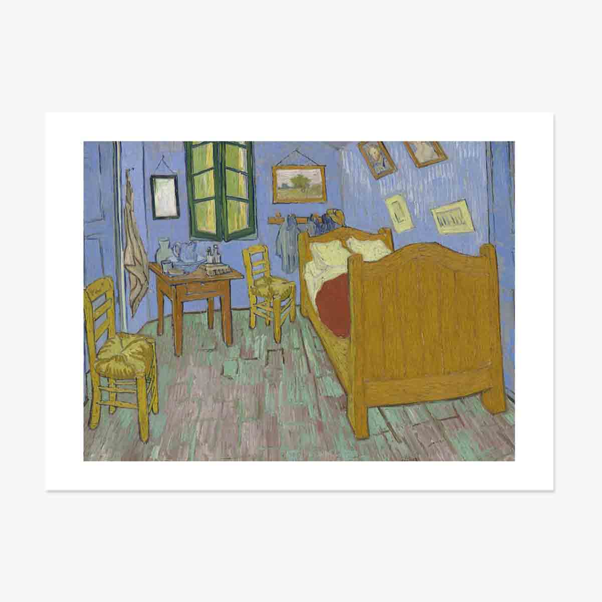 Affiche au format paysage - Vincent van Gogh - La chambre à coucher, 1889