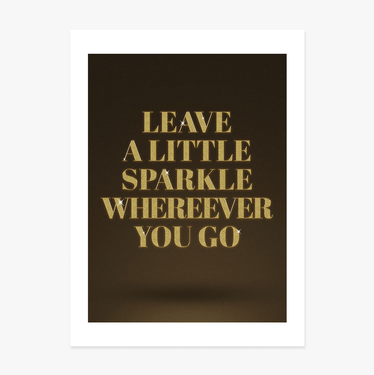 Affiche « Leave a spark »