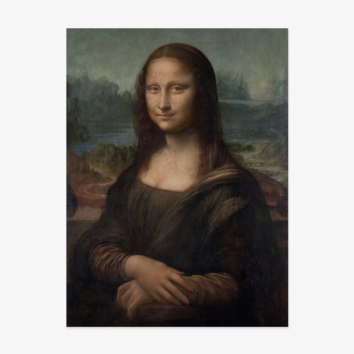 Affiche : Léonard de Vinci, La Joconde, 1506