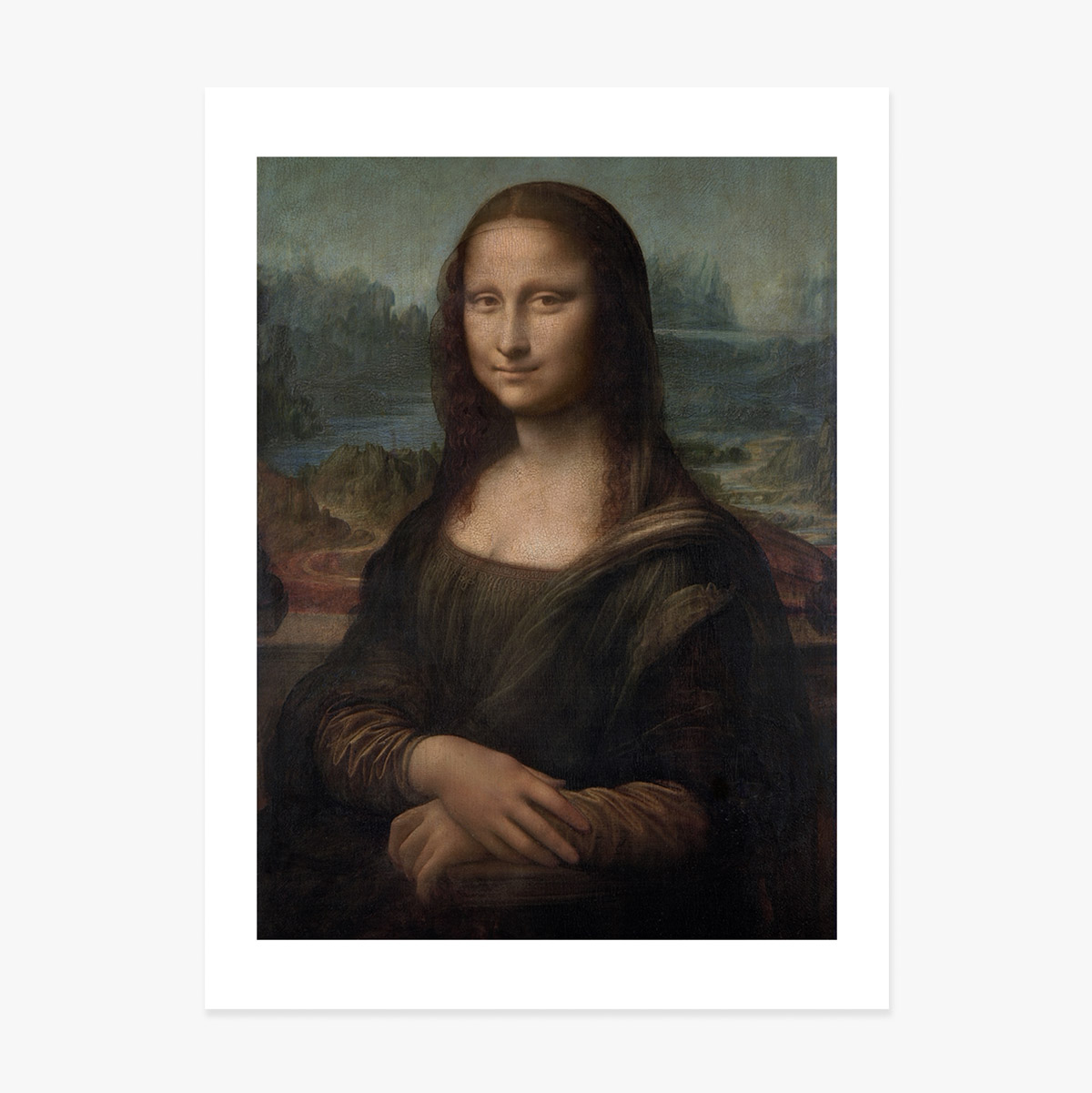 Affiche : Léonard de Vinci, La Joconde, 1506