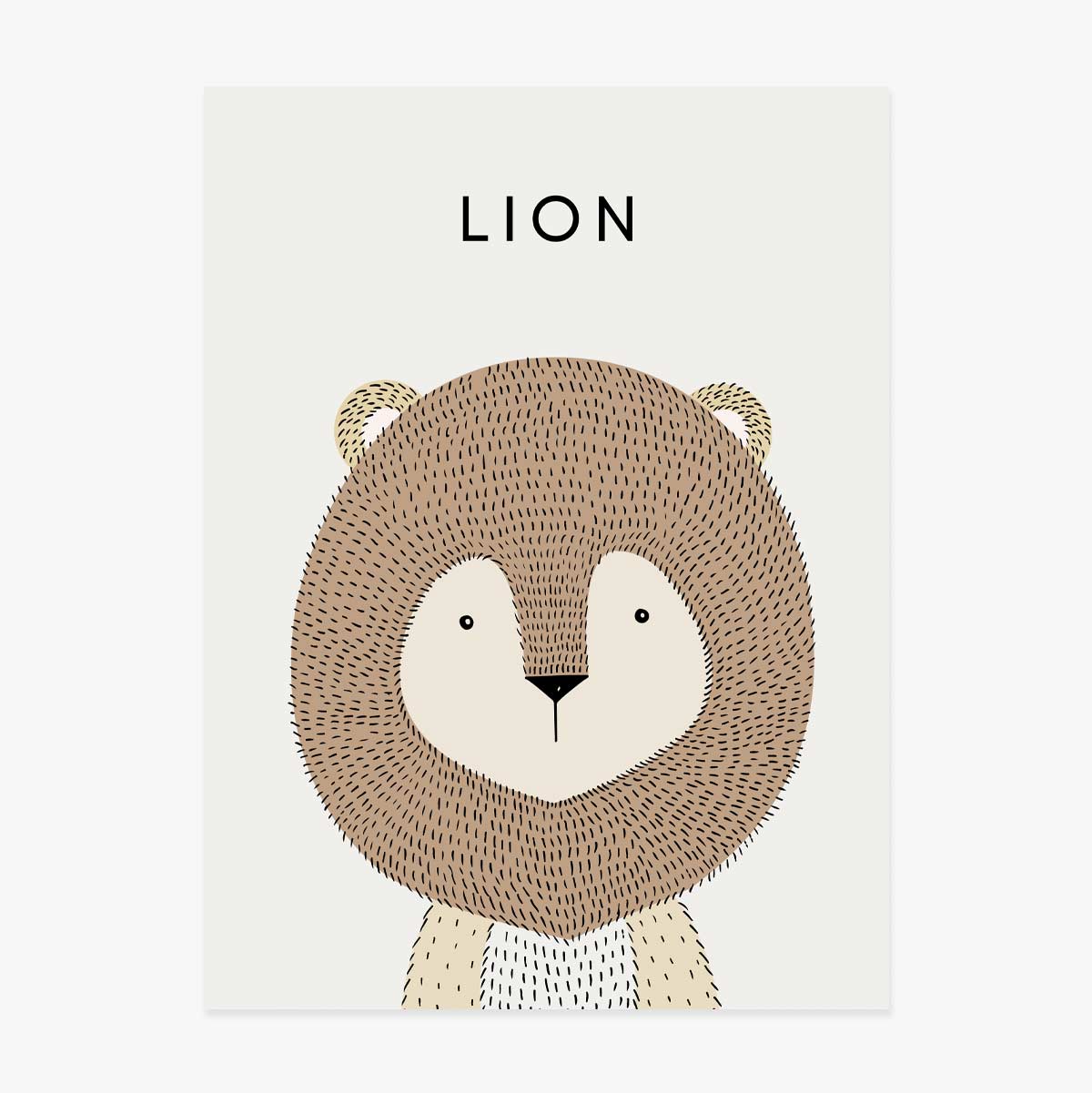 Affiche « Le Lion »