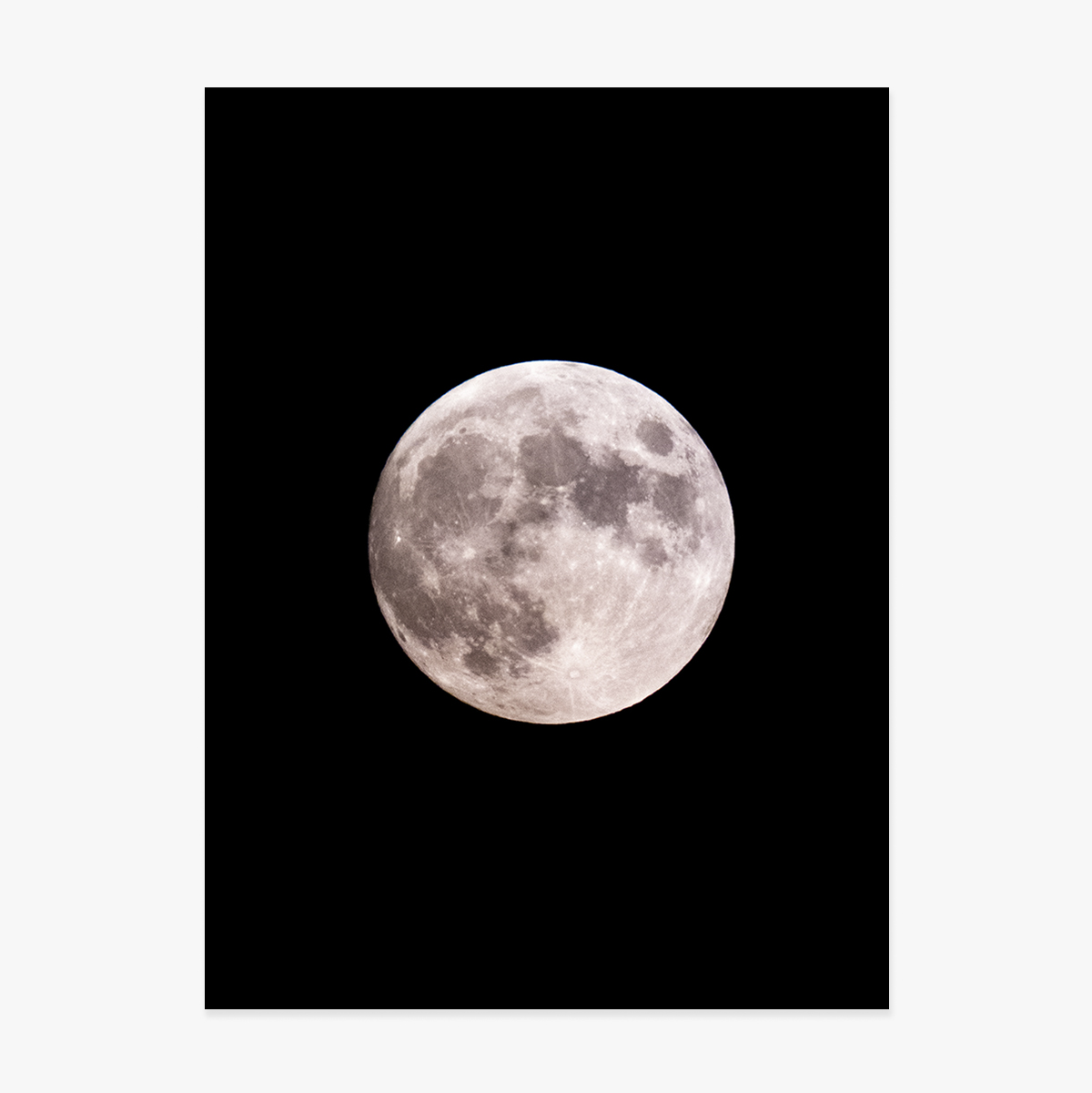 Affiche « La Lune »