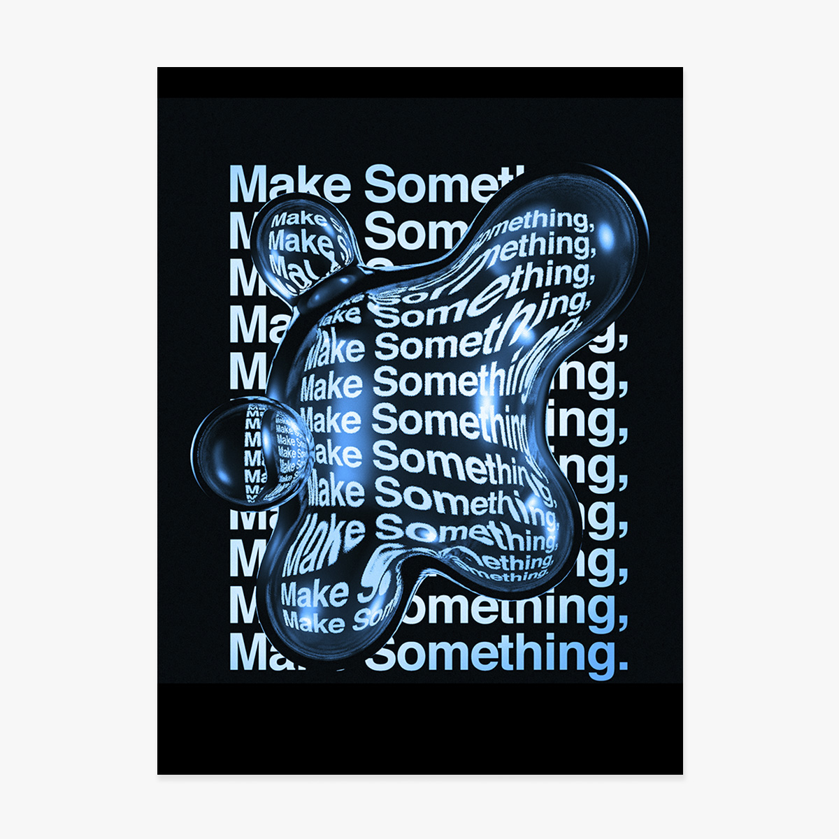 Affiche « Make something »
