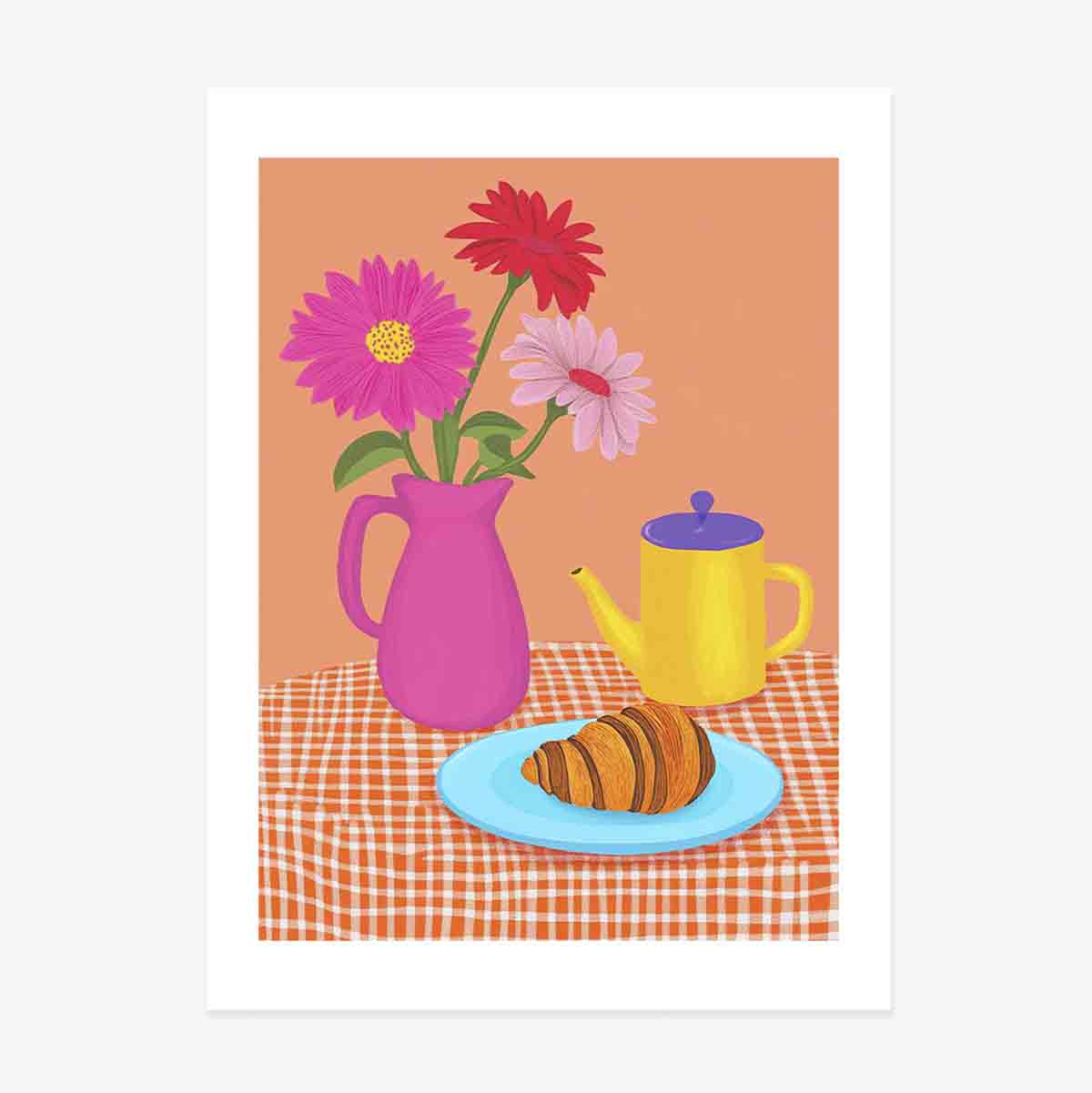 Affiche « Petit-déjeuner »