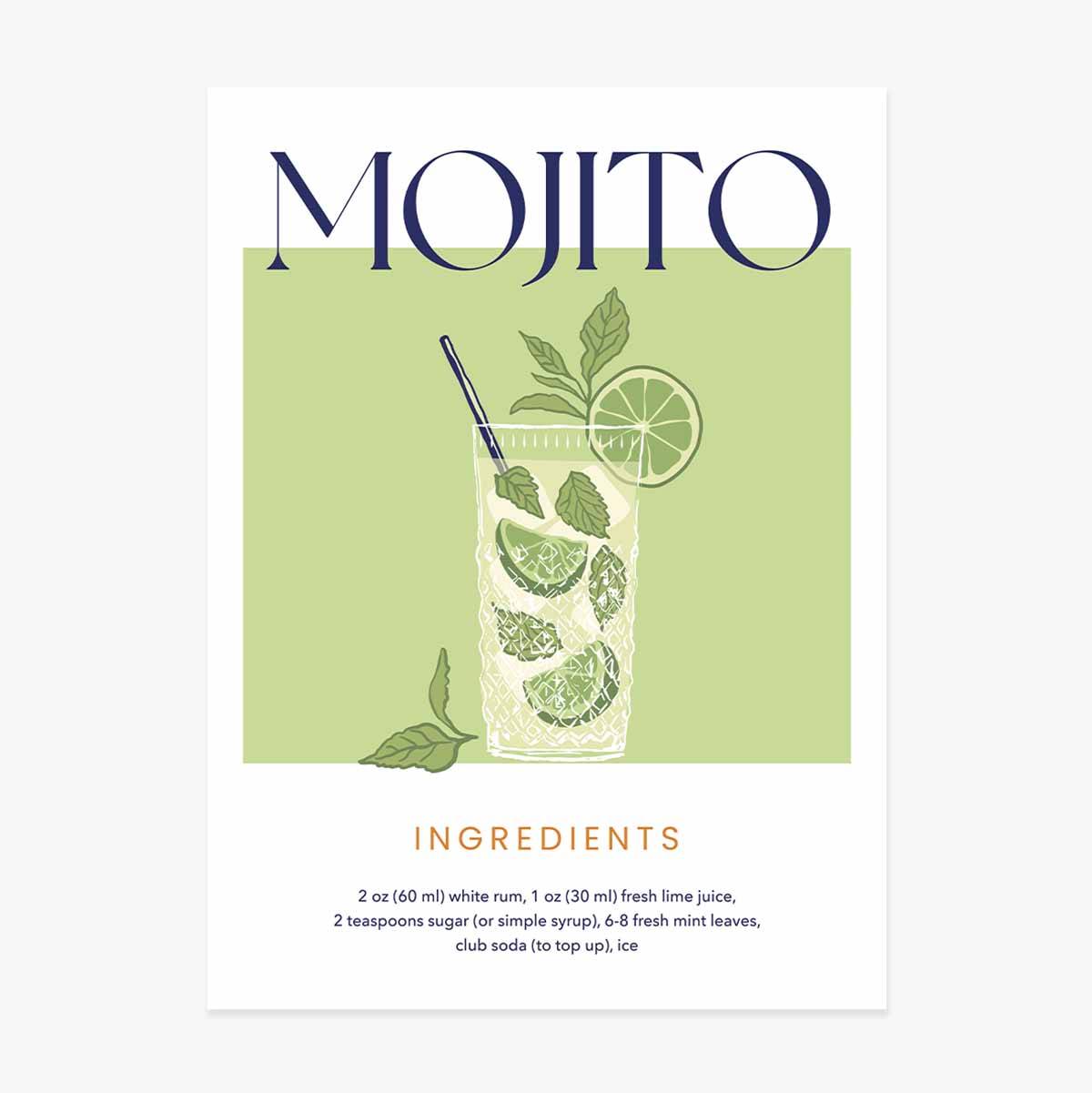 Affiche Mojito