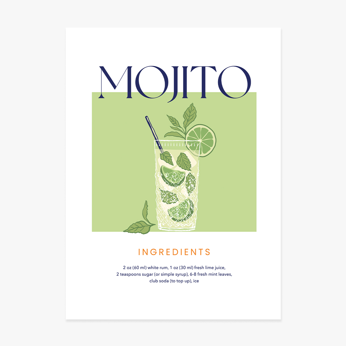 Affiche Mojito