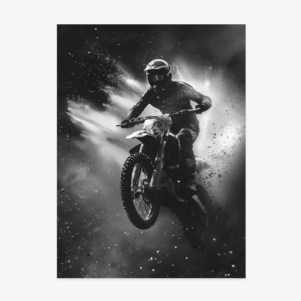 Affiche « Motard »