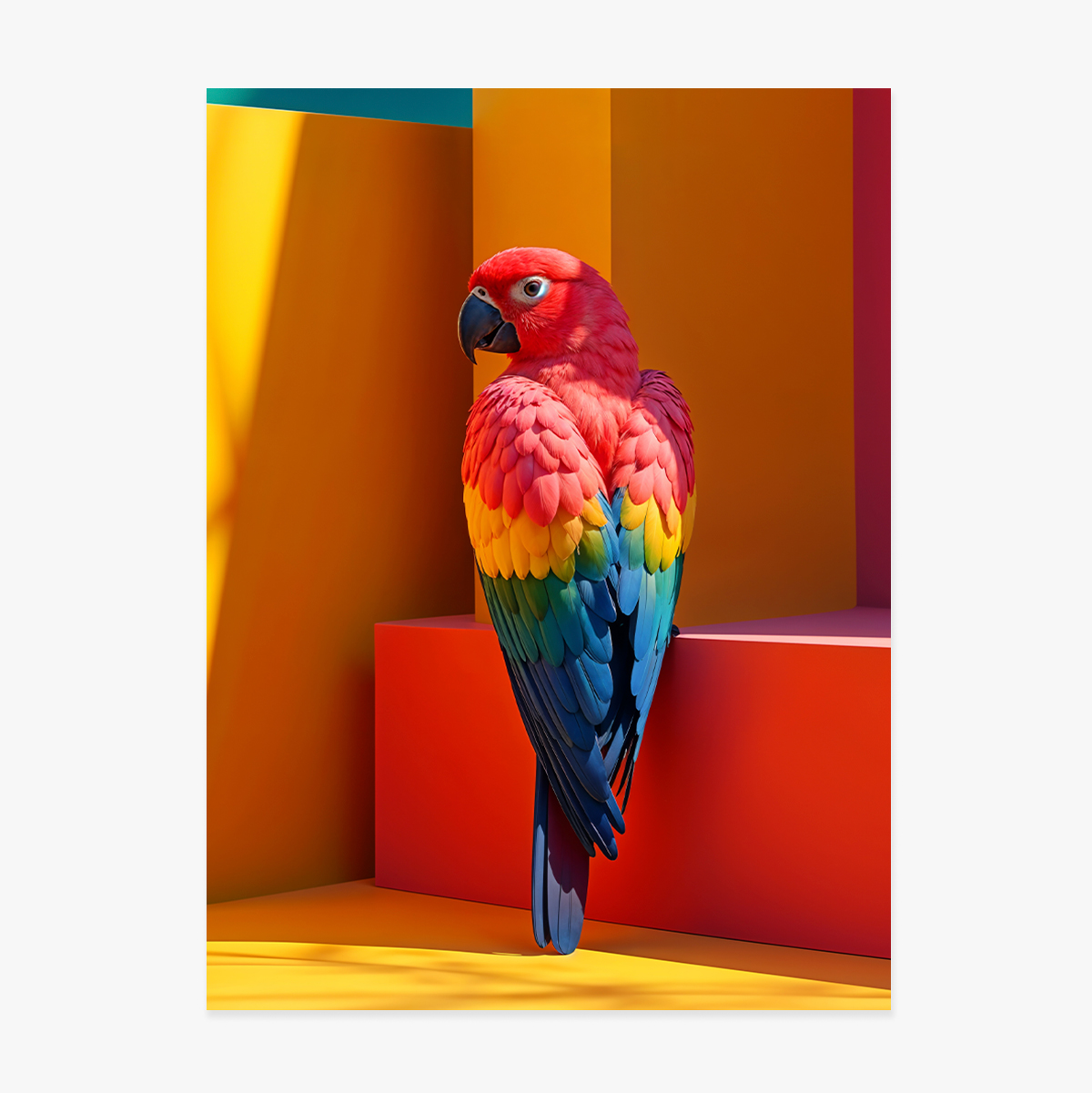 Affiche « Perroquet »