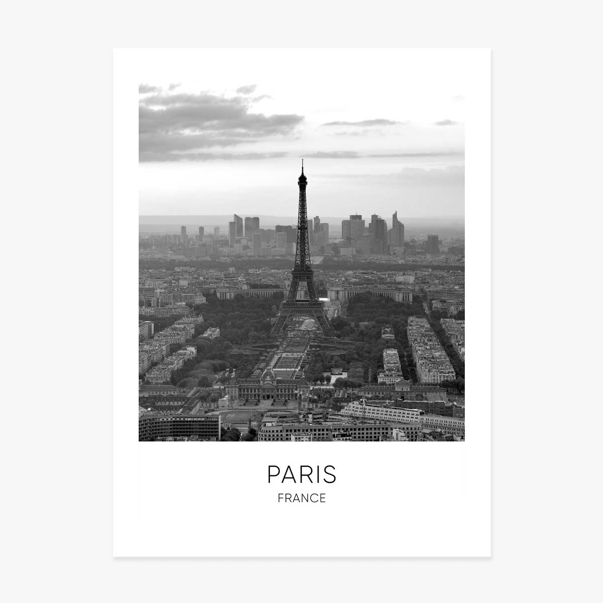 Affiche de la Tour Eiffel à Paris