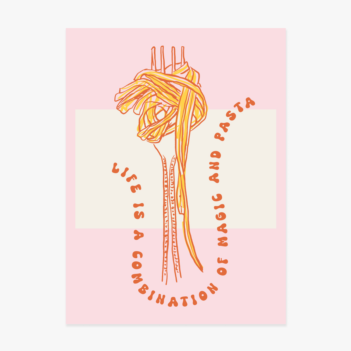 Affiche « Pasta »
