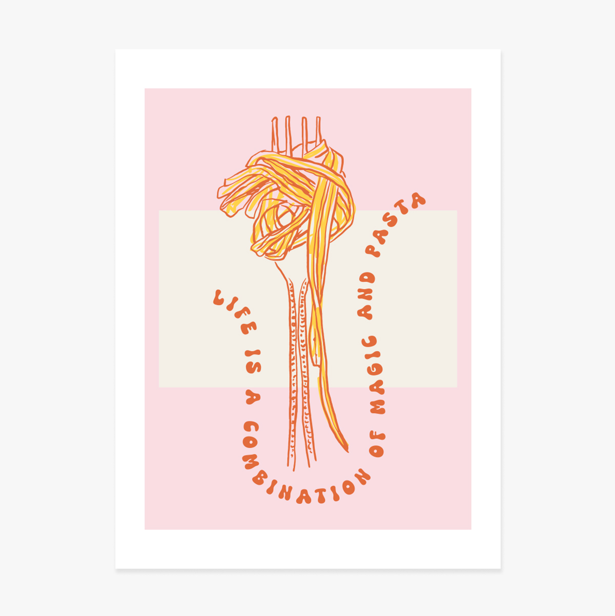 Affiche « Pasta »