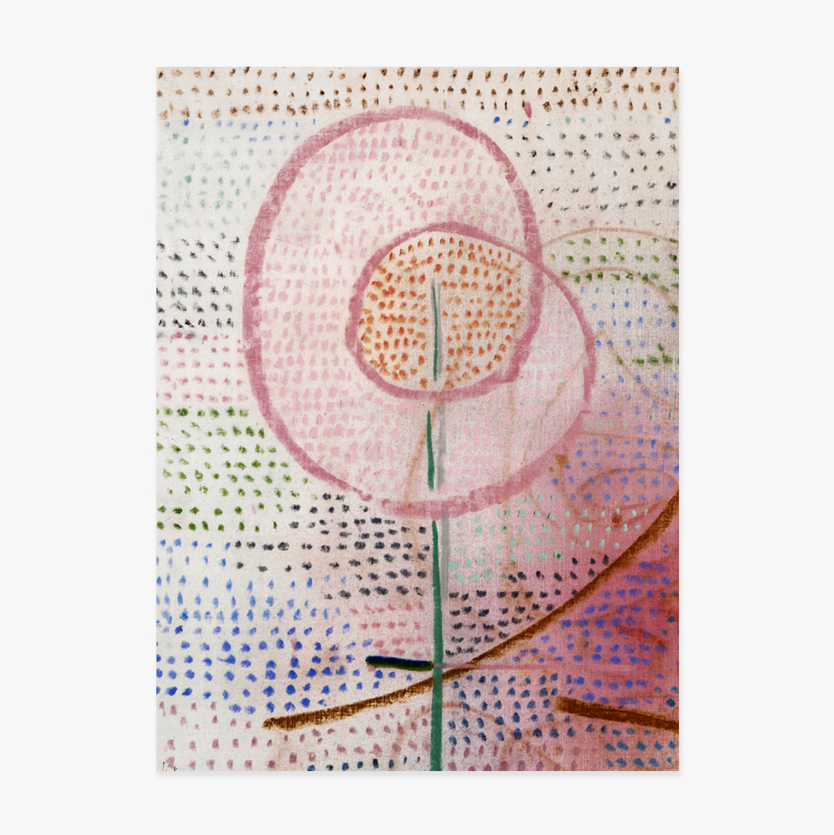 Affiche de Paul Klee, « Blossoming », 1934