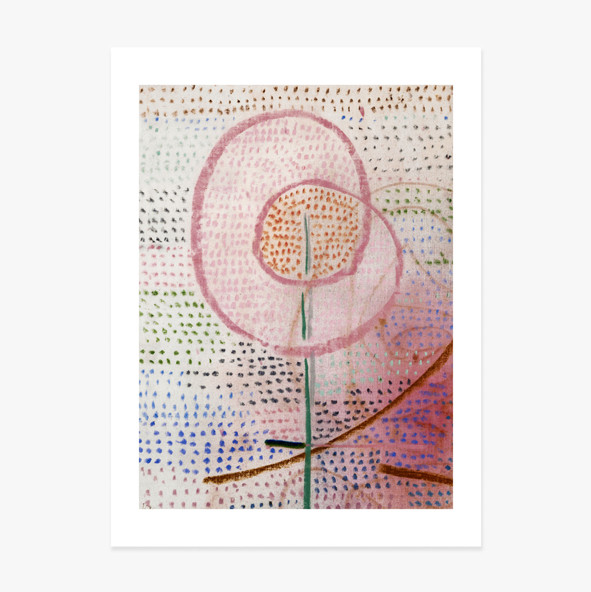 Affiche de Paul Klee, « Blossoming », 1934