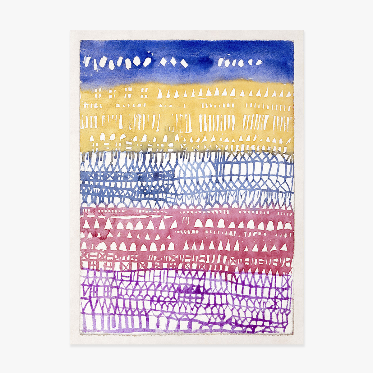 Affiche de Paul Klee, Old City, 1928