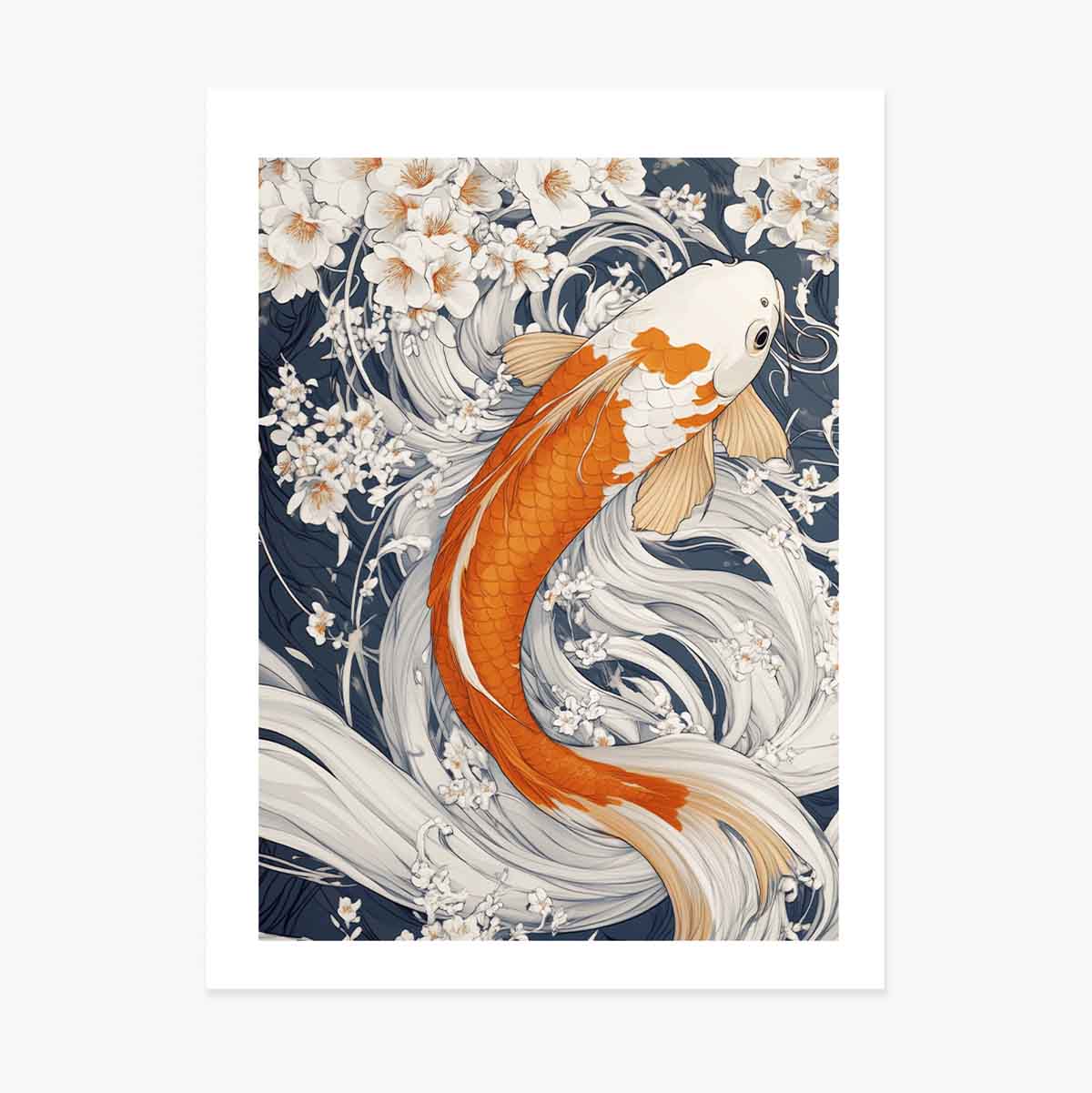 Affiche « Poisson japonais »