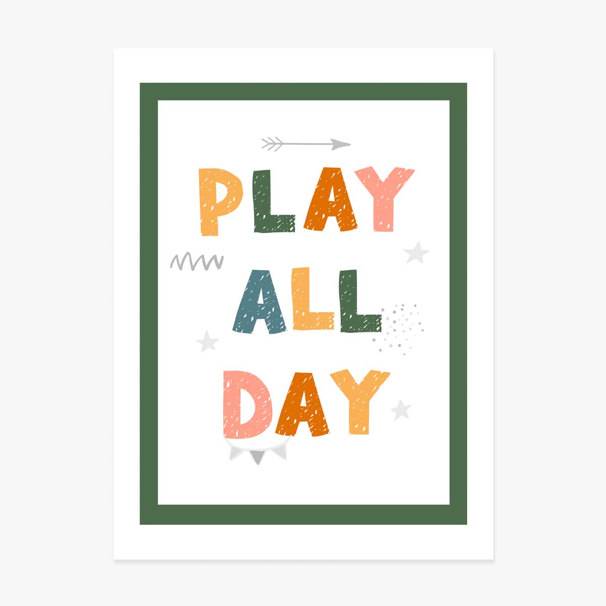Affiche « Play All Day »