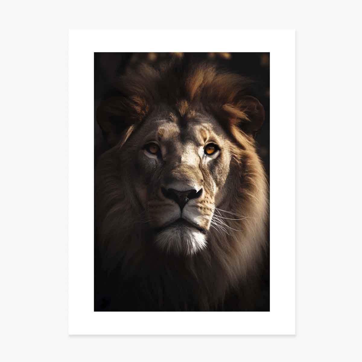 Affiche « Le roi de la jungle »