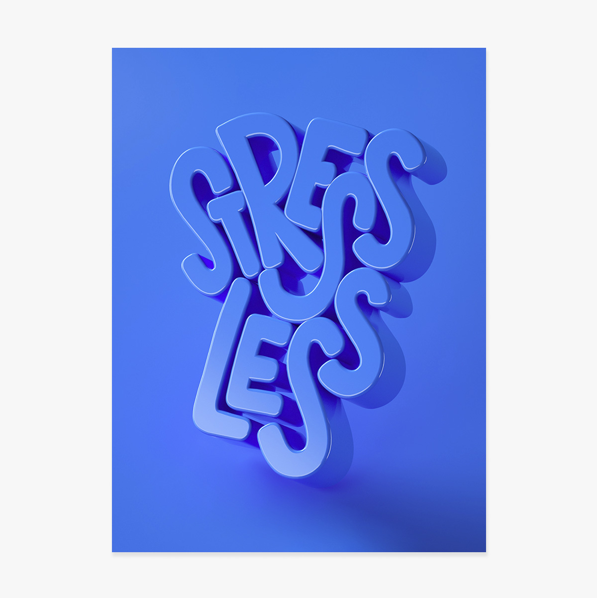 Affiche « Stress Less »