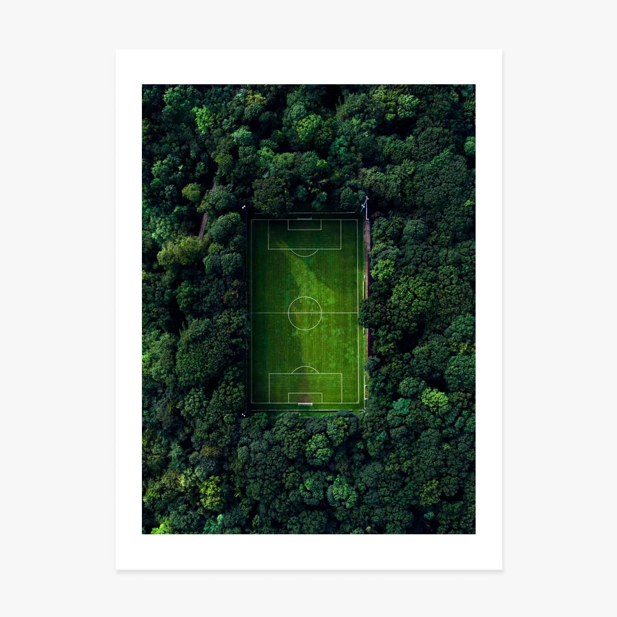 Affiche « Terrain de football »