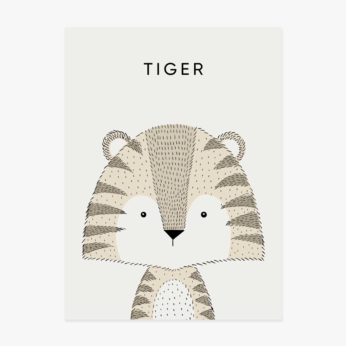 Affiche « Tigre »