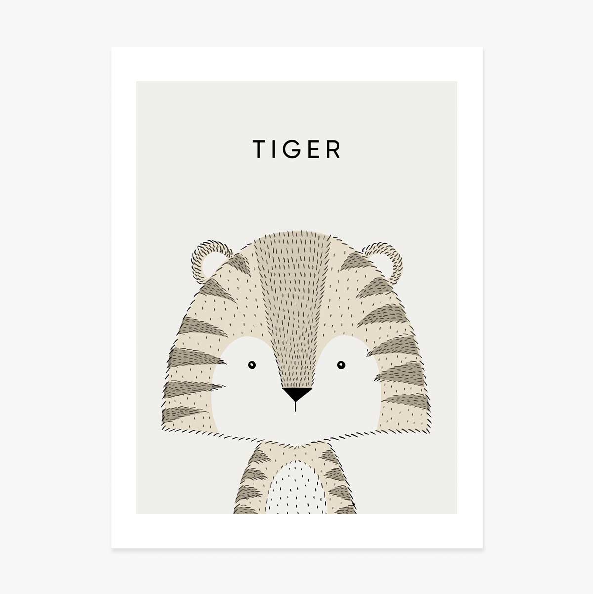 Affiche « Tigre »