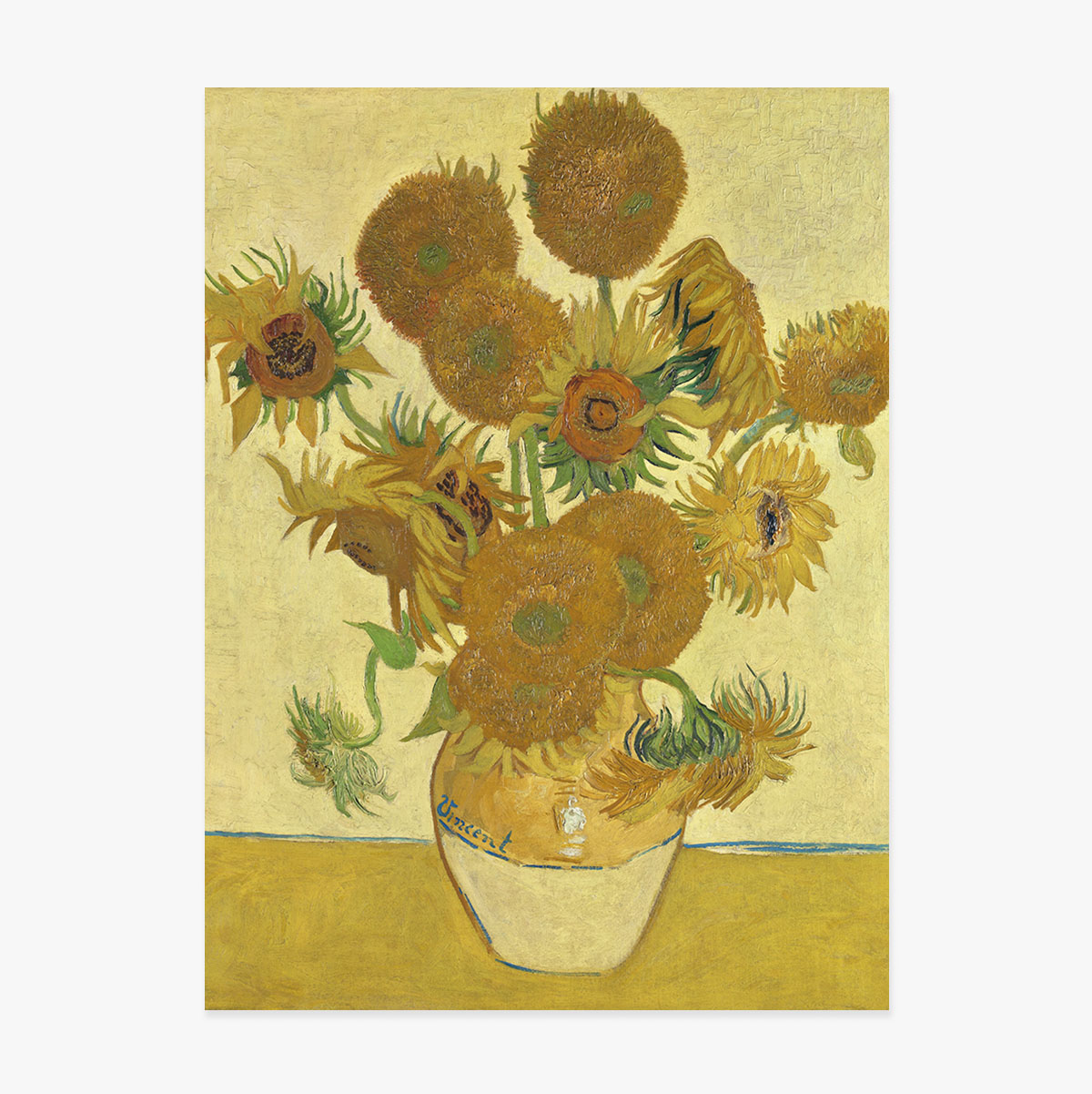 Affiche de Vincent van Gogh, « Le Tournesol », 1888