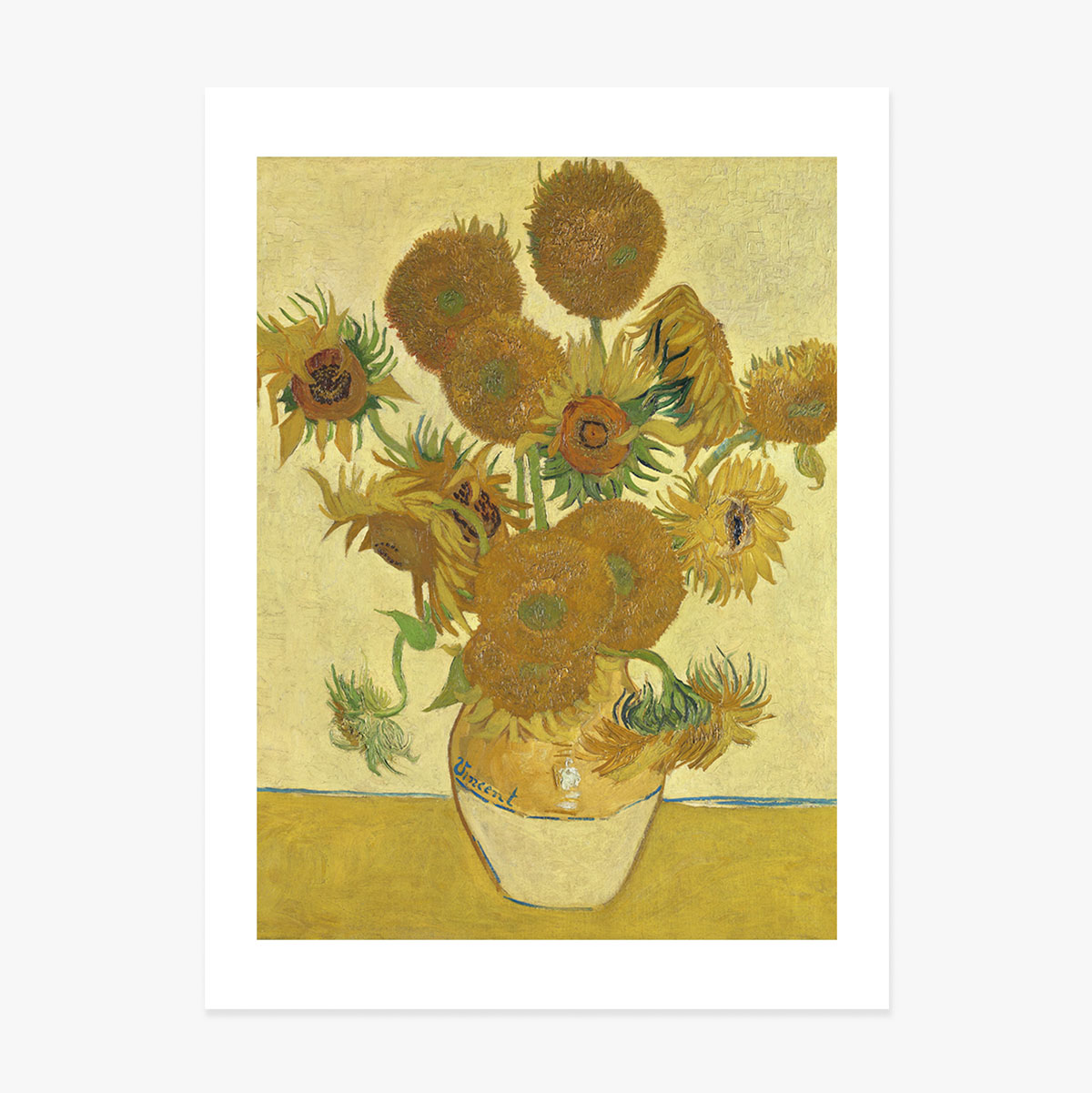 Affiche de Vincent van Gogh, « Le Tournesol », 1888